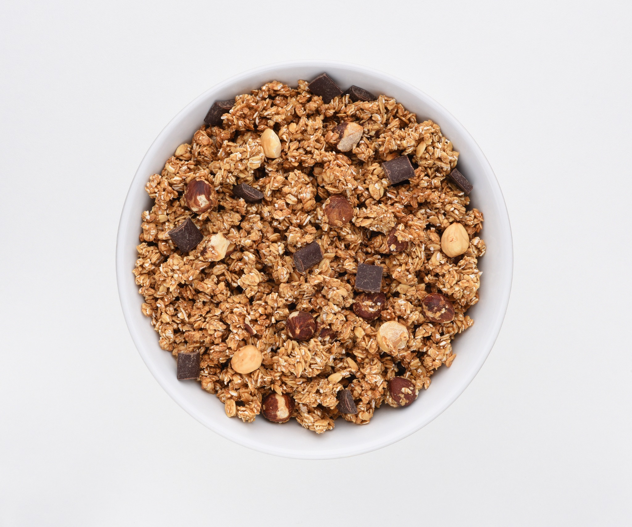 Muesli croustillant au chocolat et noisette