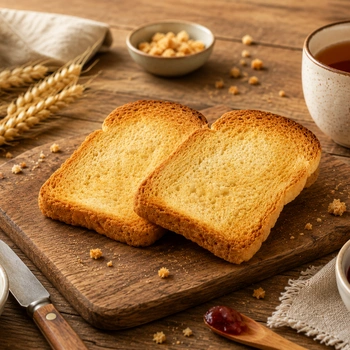 Biscottes fines et légères